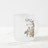 Tasse Givré Café et écureuils - Amoureux des écureuils (Devant droit)