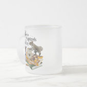 Tasse Givré Café et écureuils - Amoureux des écureuils (Devant gauche)