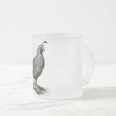 TASSE GIVRÉ CAILLES DE CALIFORNIE 2 (Devant droit)