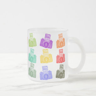 Tasse Givré Caméras colorés