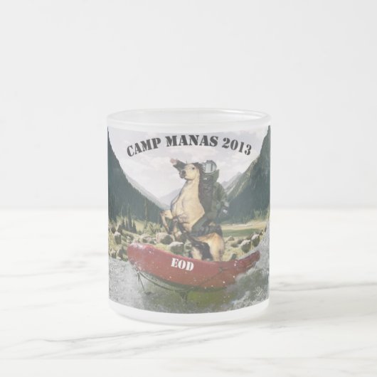Tasse Givré Camp Manas 2013 d'EOD (Centre)
