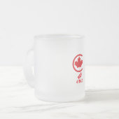 Tasse Givré Canada Pas à vendre (Devant gauche)