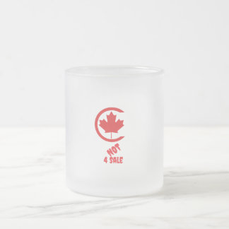 Tasse Givré Canada Pas à vendre