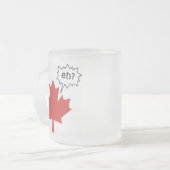 Tasse Givré Canadien drôle (Devant gauche)