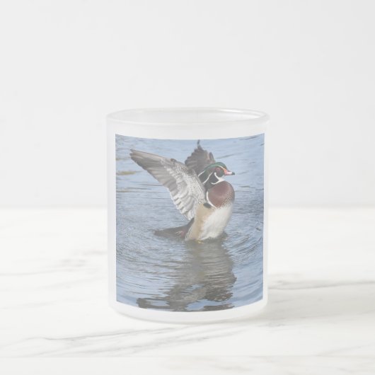 Tasse Givré Canard en bois masculin (Centre)