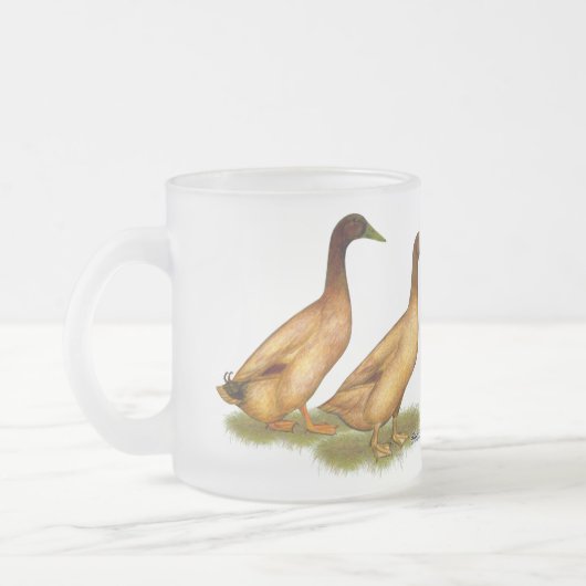 Tasse Givré Canards : Campbell kaki (Gauche)