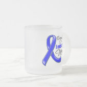 Tasse Givré Cancer du colon quotidien de Mlle My Mom d'I (Devant droit)