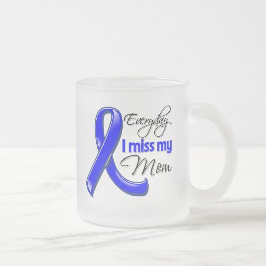Tasse Givré Cancer du colon quotidien de Mlle My Mom d'I (Droit)