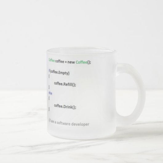 Tasse Givré Canette Developer (Droit)