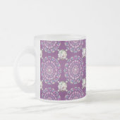 Tasse Givré Cardinal rouge Rosace (Gauche)