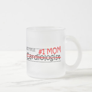 Tasse Givré Cardiologue de maman du travail
