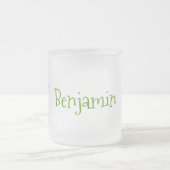 Tasse Givré Caricature de cornichon joyeux (Centre)