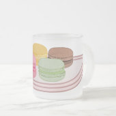 Tasse Givré Caricature de Macaron (Devant droit)