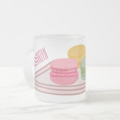 Tasse Givré Caricature de Macaron (Devant gauche)