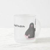 Tasse Givré Caricature mole joyeux (Devant droit)