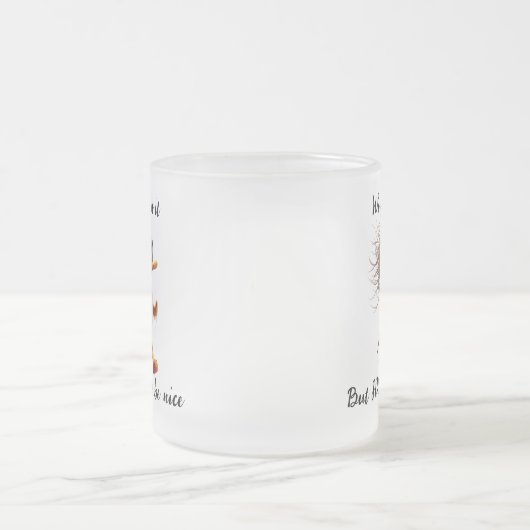 Tasse Givré Caricature of HR, Meme, Office humor mug. (Centre)