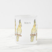 Tasse Givré Caricature pour oiseaux Cockatiel (Centre)