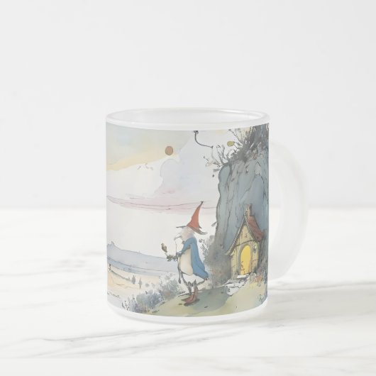 Tasse Givré Cartoon wizard dreamscape (Devant droit)