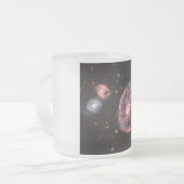 Tasse Givré Cartwheel Galaxy, James Webb Télescope Spatial (Devant gauche)