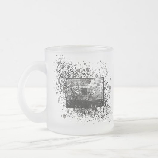 Tasse Givré Cassette audio rétro (Gauche)