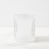 Tasse Givré Célébration Commémorative Anniversaire Personnalis (Centre)