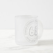 Tasse Givré Célébration Commémorative Anniversaire Personnalis (Devant droit)