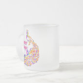 Tasse Givré celestial plumage (Devant gauche)