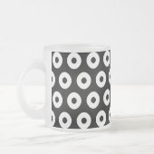 Tasse Givré Cercles noirs et blancs (Gauche)