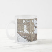 Tasse Givré Cerf Blanc En Neige (Gauche)