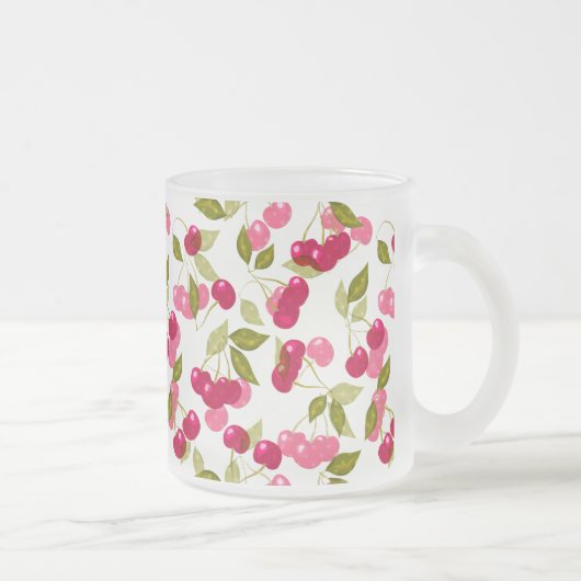 Tasse Givré Cerise mûre (Droit)