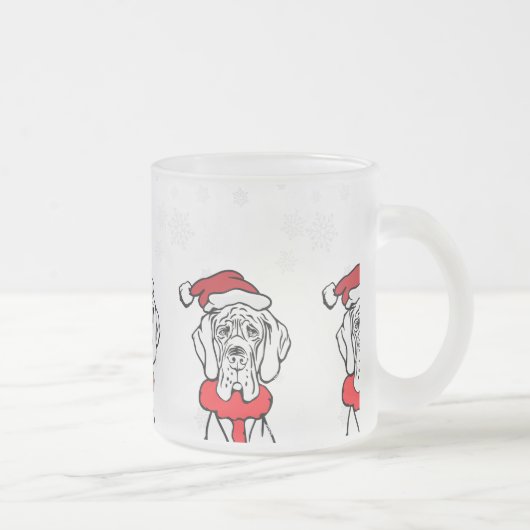 Tasse Givré C'est le temps de Noël (Droit)