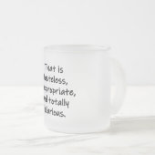 Tasse Givré C'est sans goût (Devant droit)