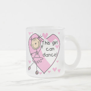 Tasse Givré Cette fille peut danser le T-shirts et les cadeaux