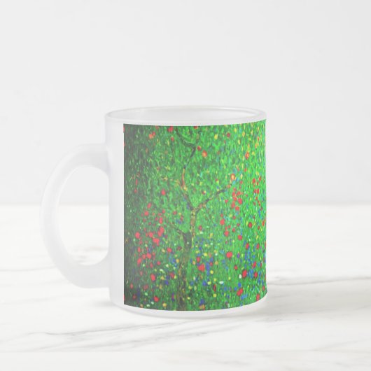 Tasse Givré Champ de pavot Gustav Klimt (Gauche)