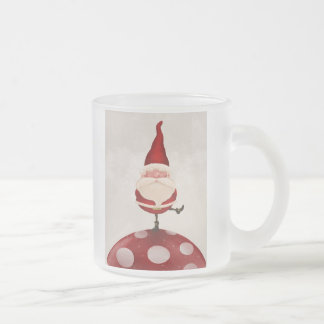 Tasse Givré Champignon du père noël