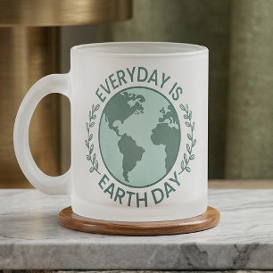 Tasse Givré Chaque Jour Est Le Jour De La Terre - Amoureux De