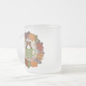 Tasse Givré Chat de congé d'automne (Devant gauche)