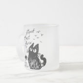 Tasse Givré Chat de hibou (noir) (Devant gauche)