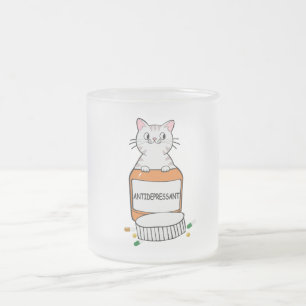 Tasse Givré chat déprécié conception amateur de chats