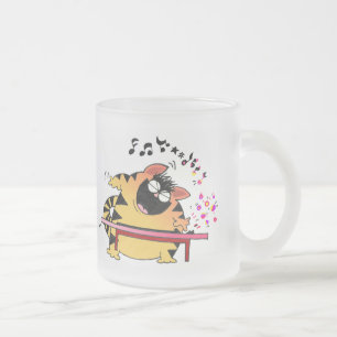 Tasse Givré Chat musical des chats de LOL gros