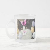 Tasse Givré Chat noir et blanc (Gauche)