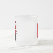 Tasse Givré Chat noir et rouge (Centre)