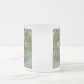 Tasse Givré Chat Van Gogh avec fleurs blanches (Centre)