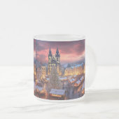 Tasse Givré Château de Prague (Devant droit)