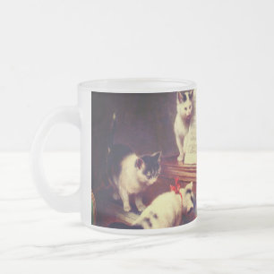 Tasse Givré Chatons et piano