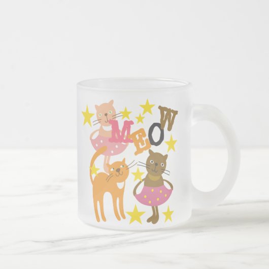 Tasse Givré Chats dansants (Droit)