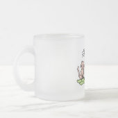 Tasse Givré Chats de chant T-shirts et cadeaux (Gauche)