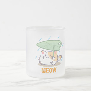 Tasse Givré chats meow en pluie conception extraordinaire