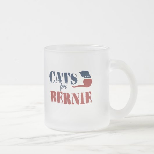 Tasse Givré Chats pour Bernie (Droit)