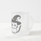 Tasse Givré chatte sorcière chats mignons | design chats (Devant droit)